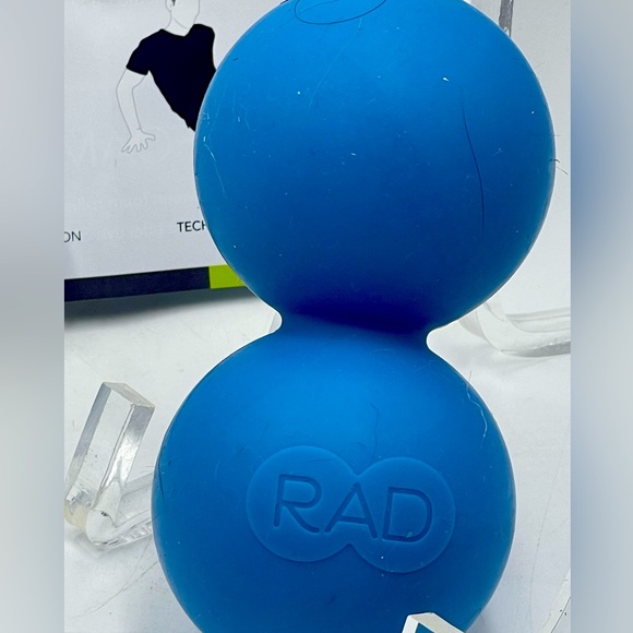 RAD: Silicone Peanut Roller Massage Tool for Neck Back & Feet with 18 Step Guide - Picture 12 of 12